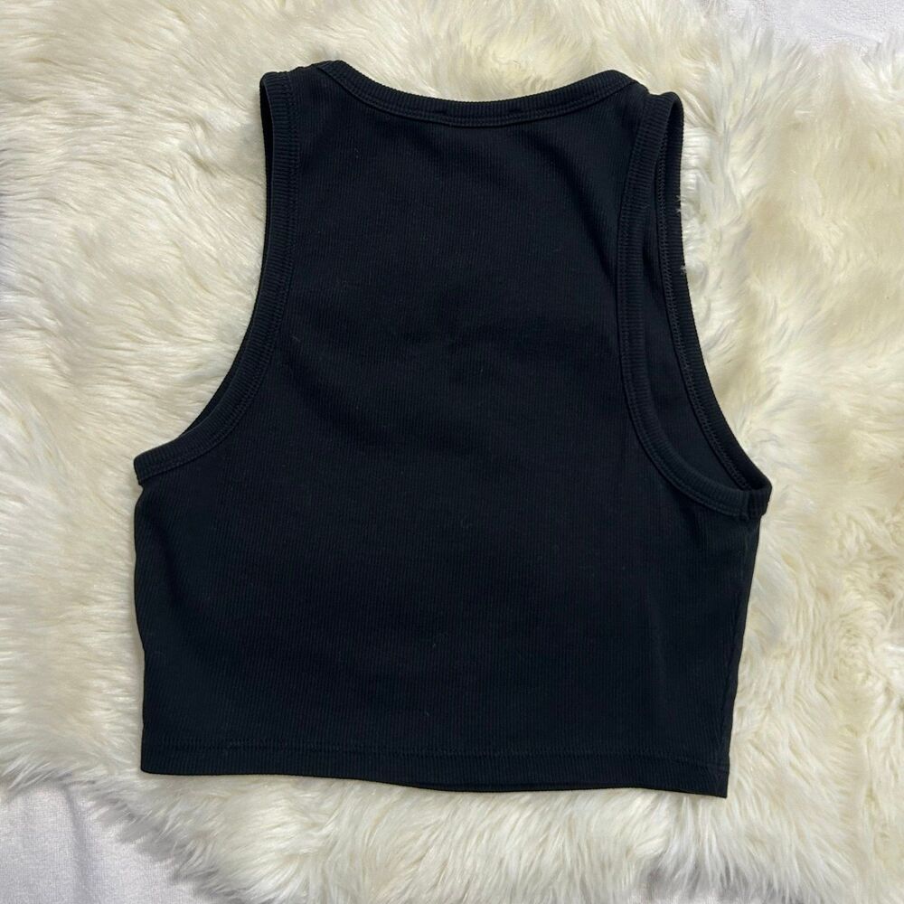 Zara Ribbed Crop Top - Picture 2 of 4